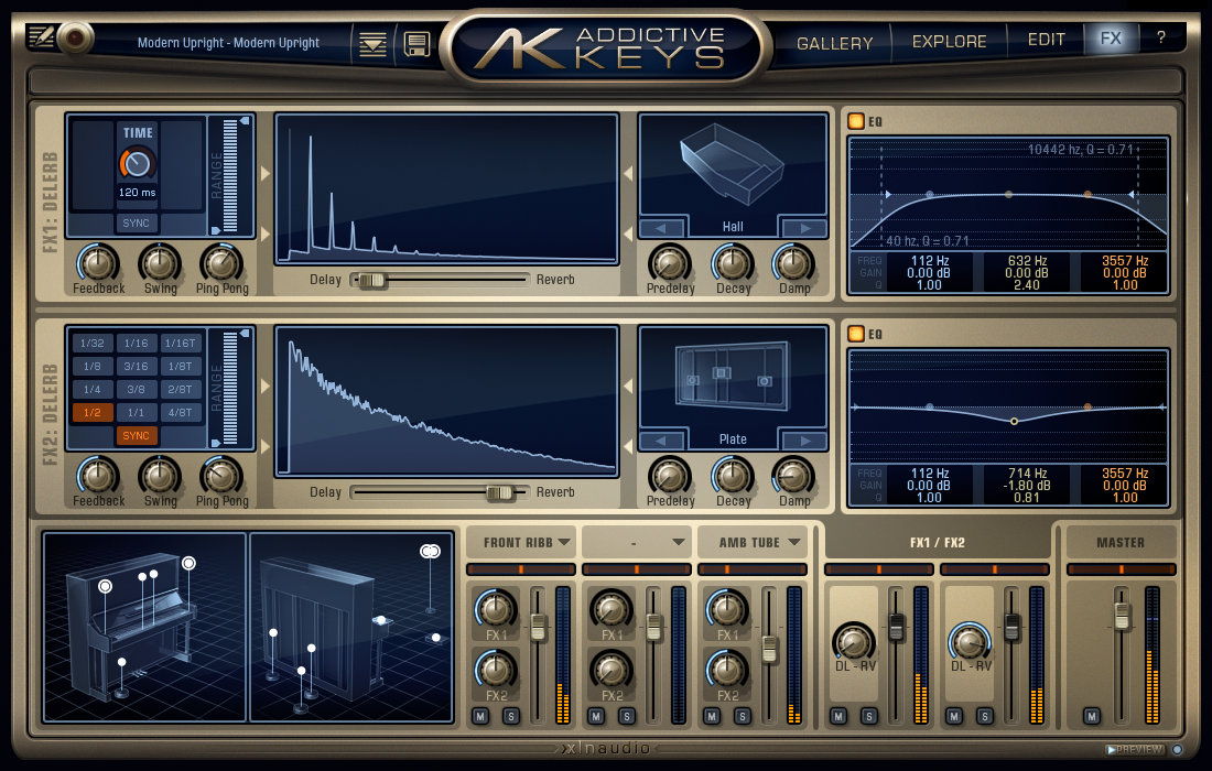Modern Upright screenshot