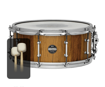 Hip Custom Solid Stave Cherry Bubinga