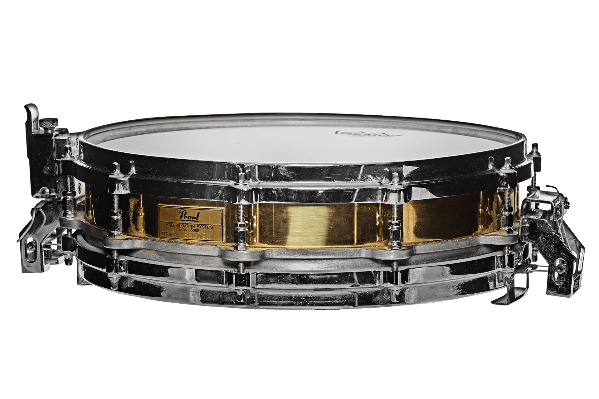 14x3.5” Pearl Free Floating Brass